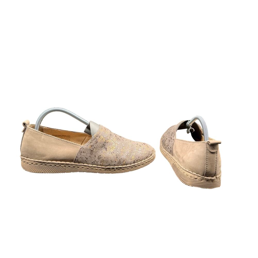 Josef Seibel EU 37 US 6.5 Taupe Suede Slip On Comfort Shoes